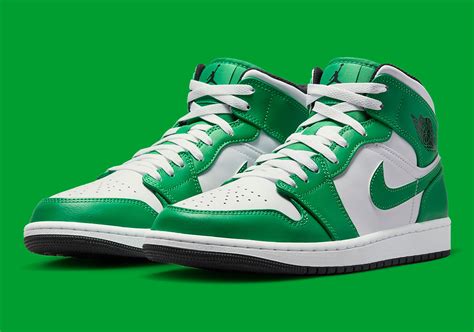 jordan nike groen|jordan 1 mid lucky green shoes.